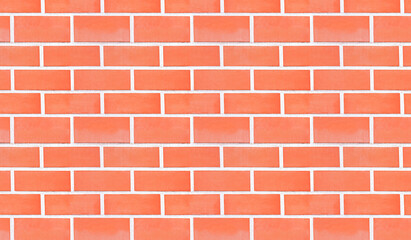 orange brick wall pattern, seamless pattern