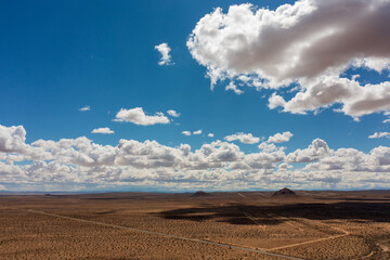 landscape with clouds