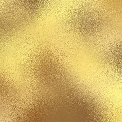 Fototapeta na wymiar Gold foil background, abstract metallic shiny texture vector.
