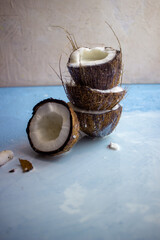 coconut milk and coconut