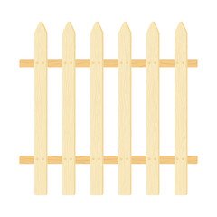 Obraz premium Wooden fence. Vector image, tree texture.
