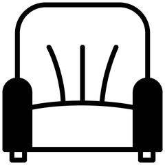     A modern style vector of sofa