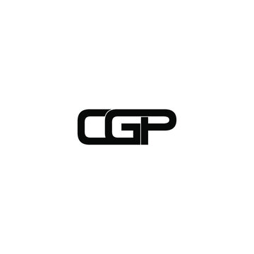 cgp letter original monogram logo design