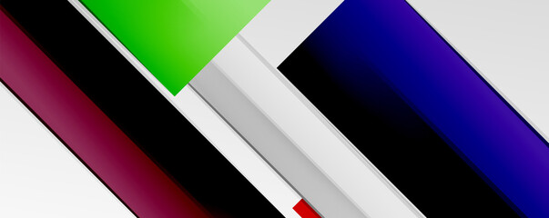 Color abstract lines trendy geometric background for business or technology presentation, internet poster or web brochure cover, wallpaper