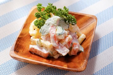 日本風マカロニサラダ