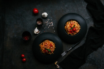 pasta with feta and tomatoes