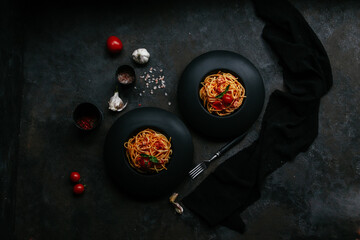 pasta with feta and tomatoes