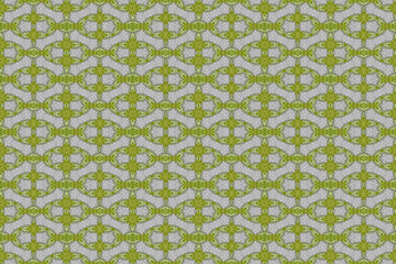 モザイク技法による幾何学的な模様のデザイン