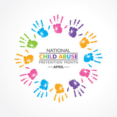 National Child Abuse Prevention Month observed in April.