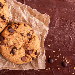 chocolate chip, chocolate, cookie, chip, sweet, food, snack, homemade, organic, Christmas, dessert, biscuit, cake, brown, delicious, coffee, white, treat, closeup, tasty, fresh, bakery, bake, gift, ci