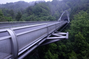 bridge in mountain