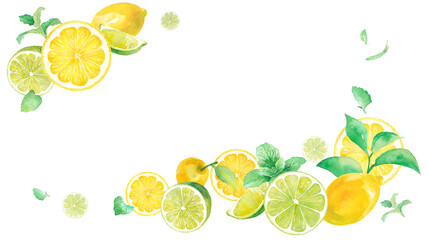 ハーブ ミントの水彩イラスト Wall Mural Wallpaper Murals Keikotakamatsu ハーブ ミントの水彩イラスト Wall Mural Wallpaper Murals Keikotakamatsu