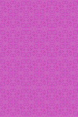 モザイク技法による幾何学的な模様のデザイン