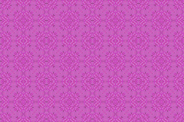 モザイク技法による幾何学的な模様のデザイン