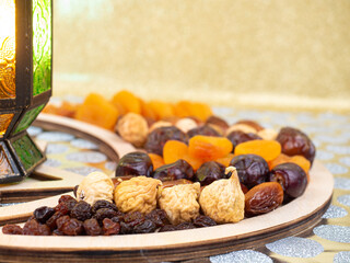 ramadan food, traditional muslim culture food for ramadan kareem night