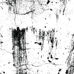 Naklejka premium Vector grunge texture. Black and white abstract background. Eps10