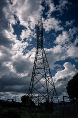 power line tower