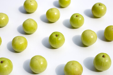 Emblica on a white background.