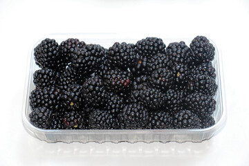 Fresh raw blackberries