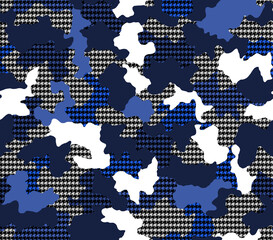 Fototapeta premium Seamless camouflage pattern, modern camouflage print.