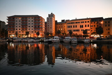 Fototapeta premium tourist port, Savona, Italy.