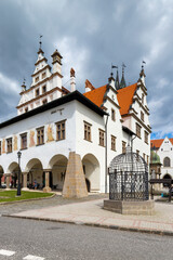 Fototapeta na wymiar Old Town Hall in Levoca, UNESCO site, Slovakia