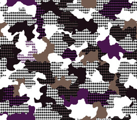 Fototapeta premium Seamless camouflage pattern, modern camouflage print.