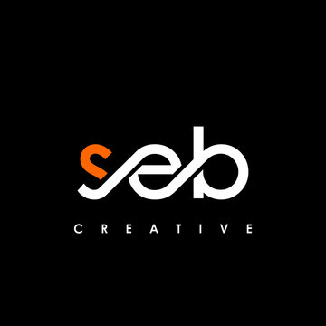 SEB Letter Initial Logo Design Template Vector Illustration