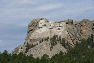 Mount Rushmore National Memorial in South Dakota