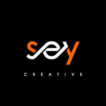 SEY Letter Initial Logo Design Template Vector Illustration