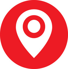 Pin Location icon sign