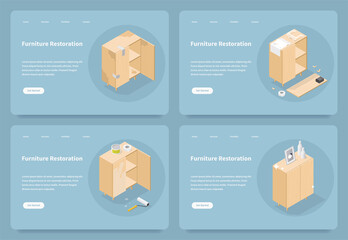 Furniture Restoration Landing Page