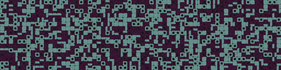 Abstract Geometric Pattern generative computational art illustration