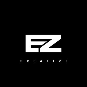 EZ Letter Initial Logo Design Template Vector Illustration