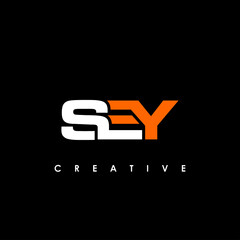 SEY Letter Initial Logo Design Template Vector Illustration