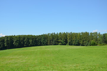 beautiful landscape in bavaria, background