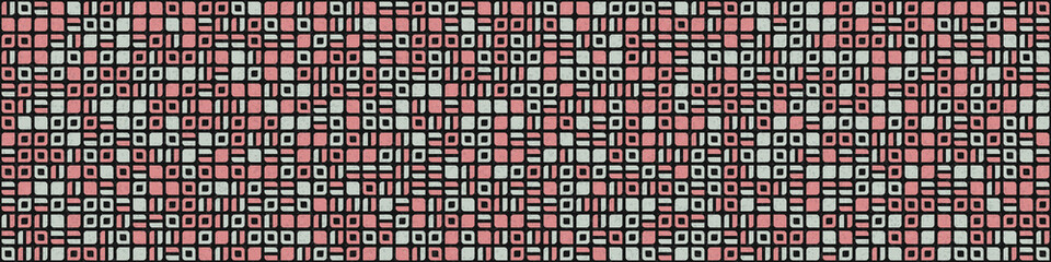 Abstract Geometric Pattern generative computational art illustration