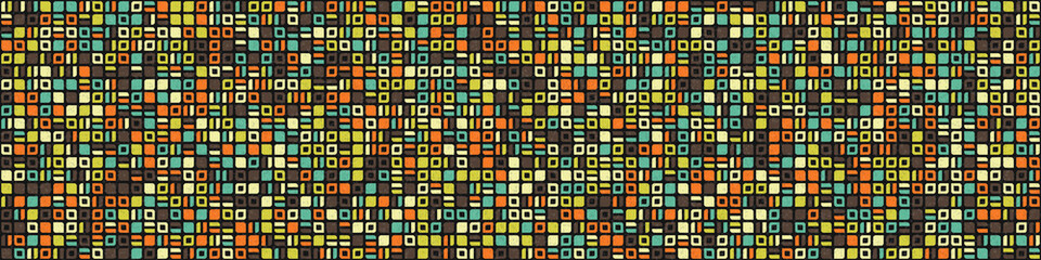 Abstract Geometric Pattern generative computational art illustration