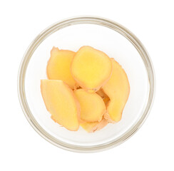 ginger isolated on white background