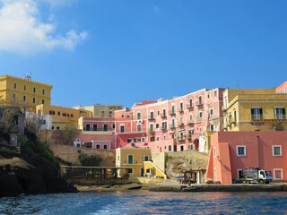 Ventotene island port, Italy