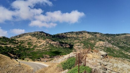 Road to the mountains