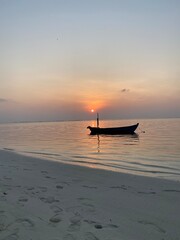 boat on the beach