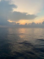 sunrise over the sea