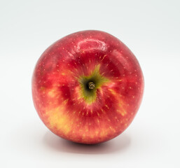 red apple isolated on white background