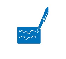 Writing icon. writing message icon in different style vector illustration. two colored and black writing message vector icons designed in filled, outline, line and stroke style can be used for web.