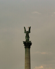 Statue from Heroes' square.