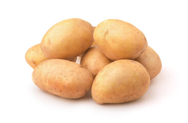 Pile of fresh new potatoes