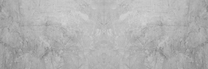Old wall panorama texture cement dirty gray with black  background abstract grey and silver color design are light with white background.