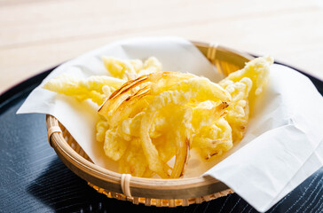 玉ねぎの天ぷら