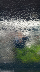 metal texture with water and reflexions